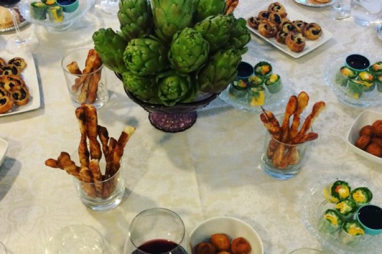 Degustación de Isabel Maestre Catering