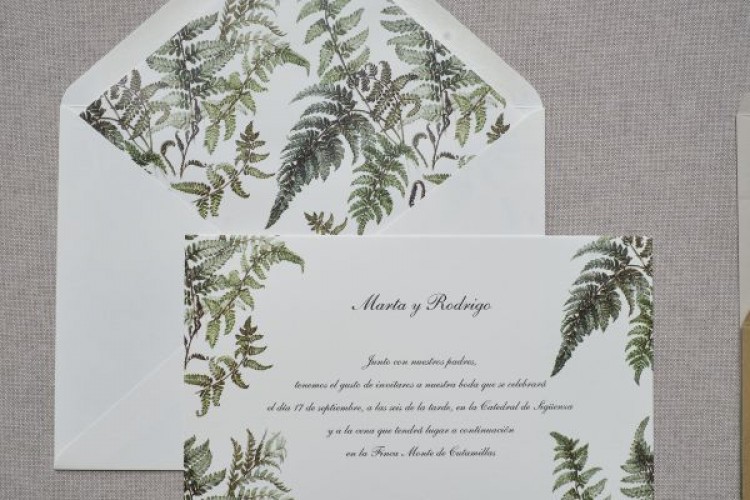5 consejos para elegir las invitaciones de boda