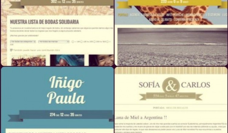Las 5 mejores páginas web de listas de boda online